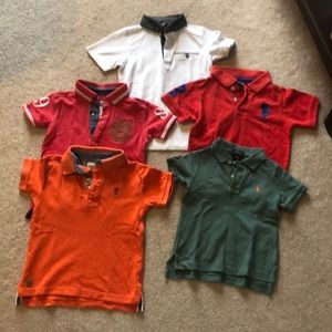 Toddler boy polo shirts